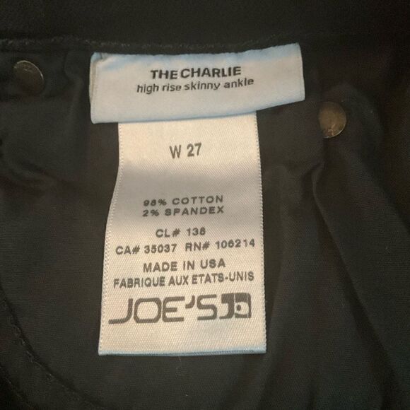 NWT Joe's Jean's Charlie Hi Rise Sookie Distressed Ankle Jeans - Picture 14 of 15